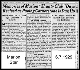 Shanty Club 6.7.1929